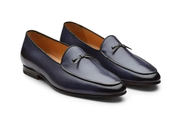 Blue Belgian Loafer