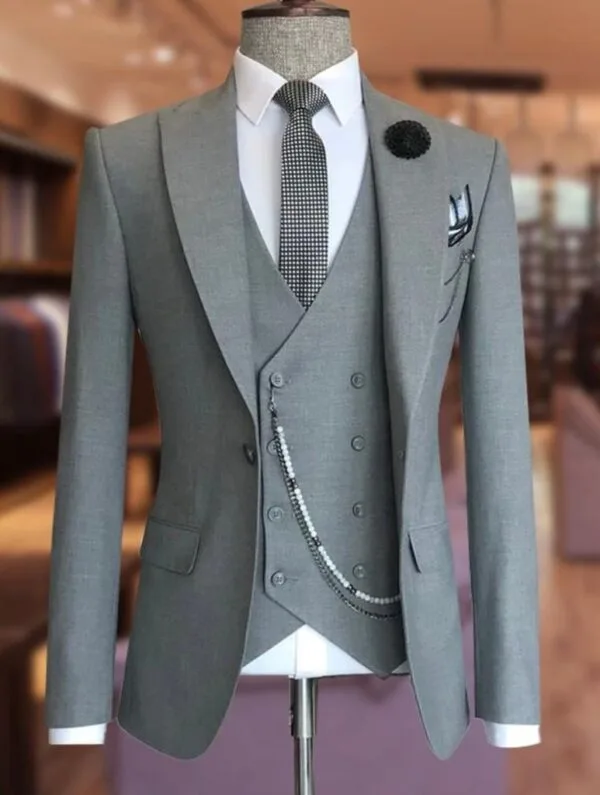Ash Three Piece Suit